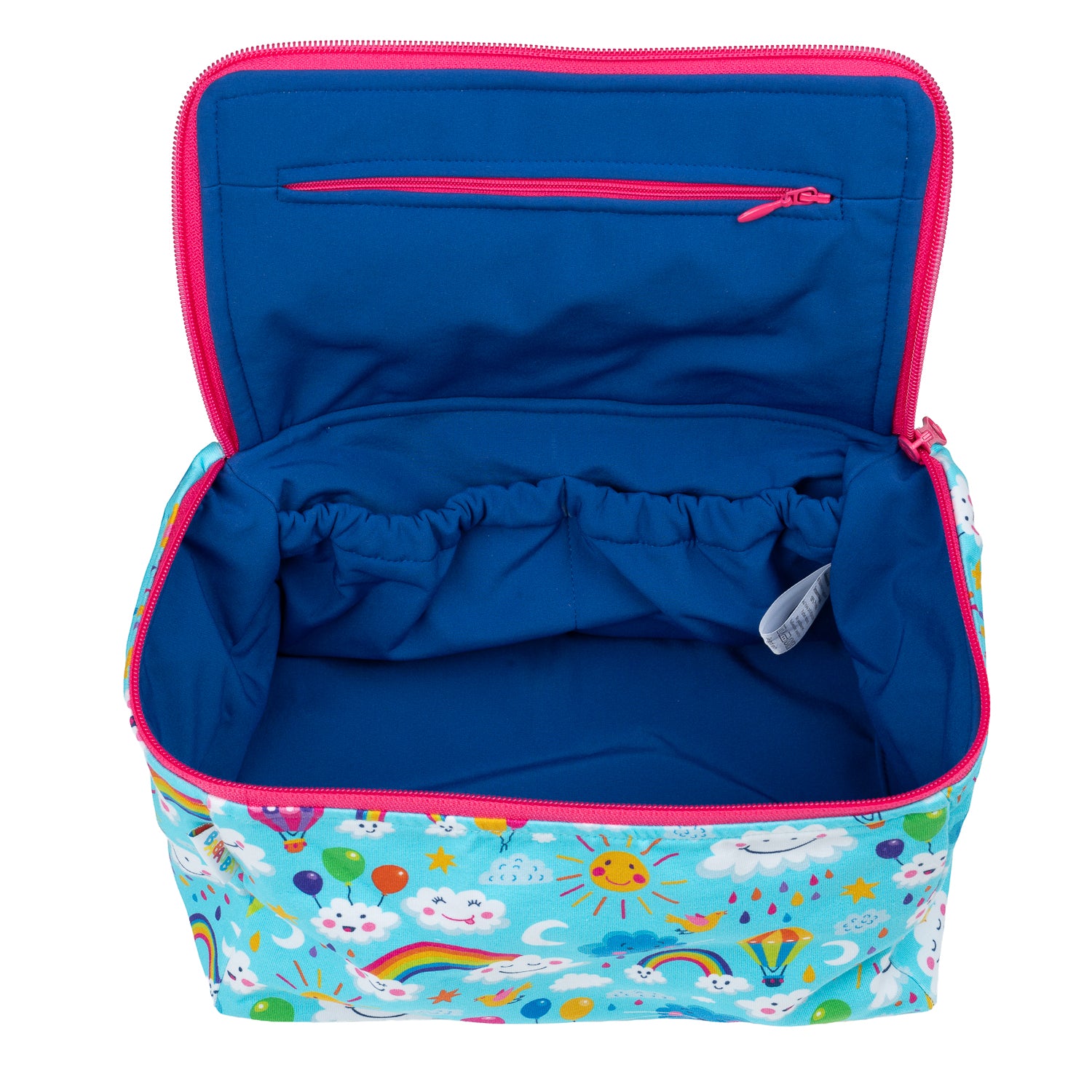 Kulturtasche geöffnet im Babauba-Stil Rainbowsandclouds