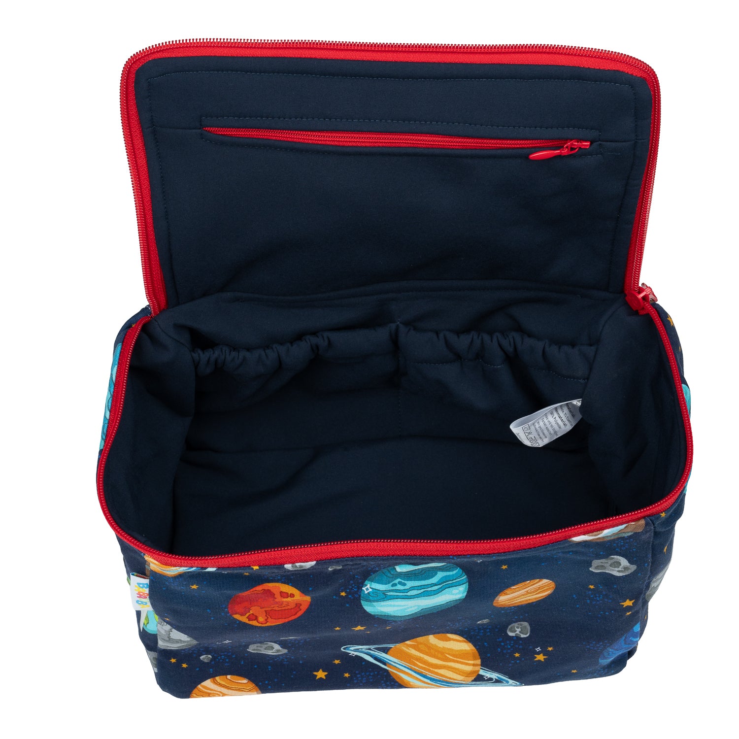 Kulturtasche geöffnet im Babauba-Stil Planets