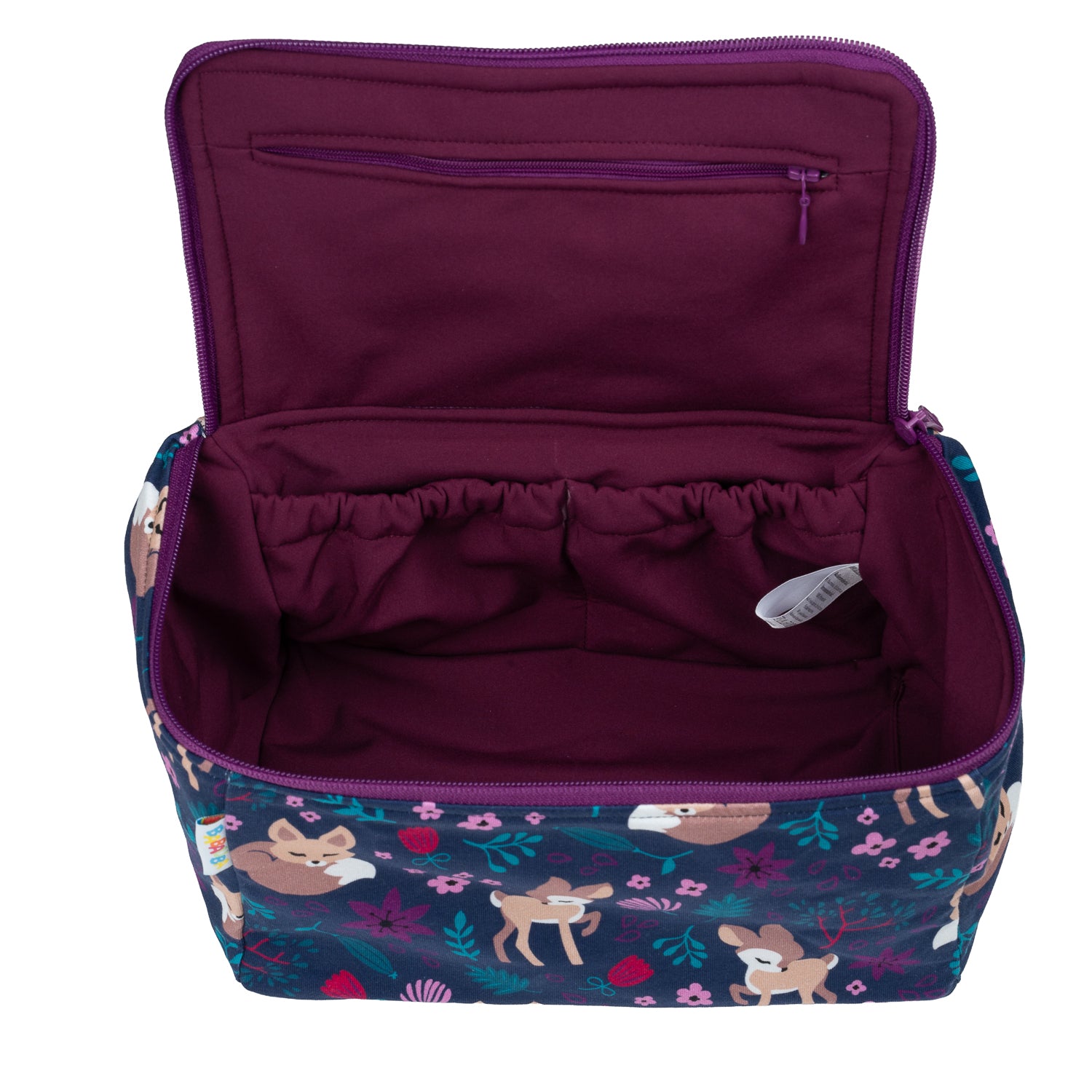 Kulturtasche geöffnet im Babauba-Stil NightlyForest