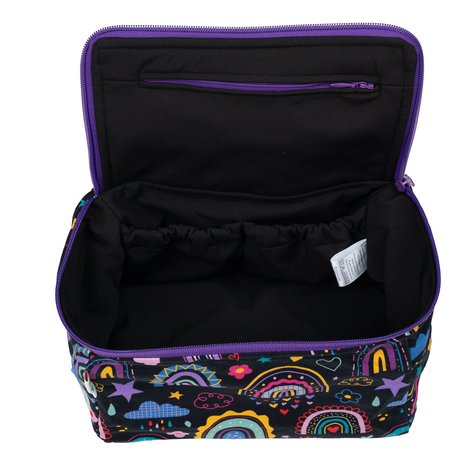 Kulturtasche geöffnet im Babauba-Stil LovelyRainbows