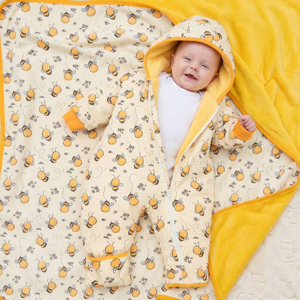 Cosy Fleece Jumpsuit BabyBees