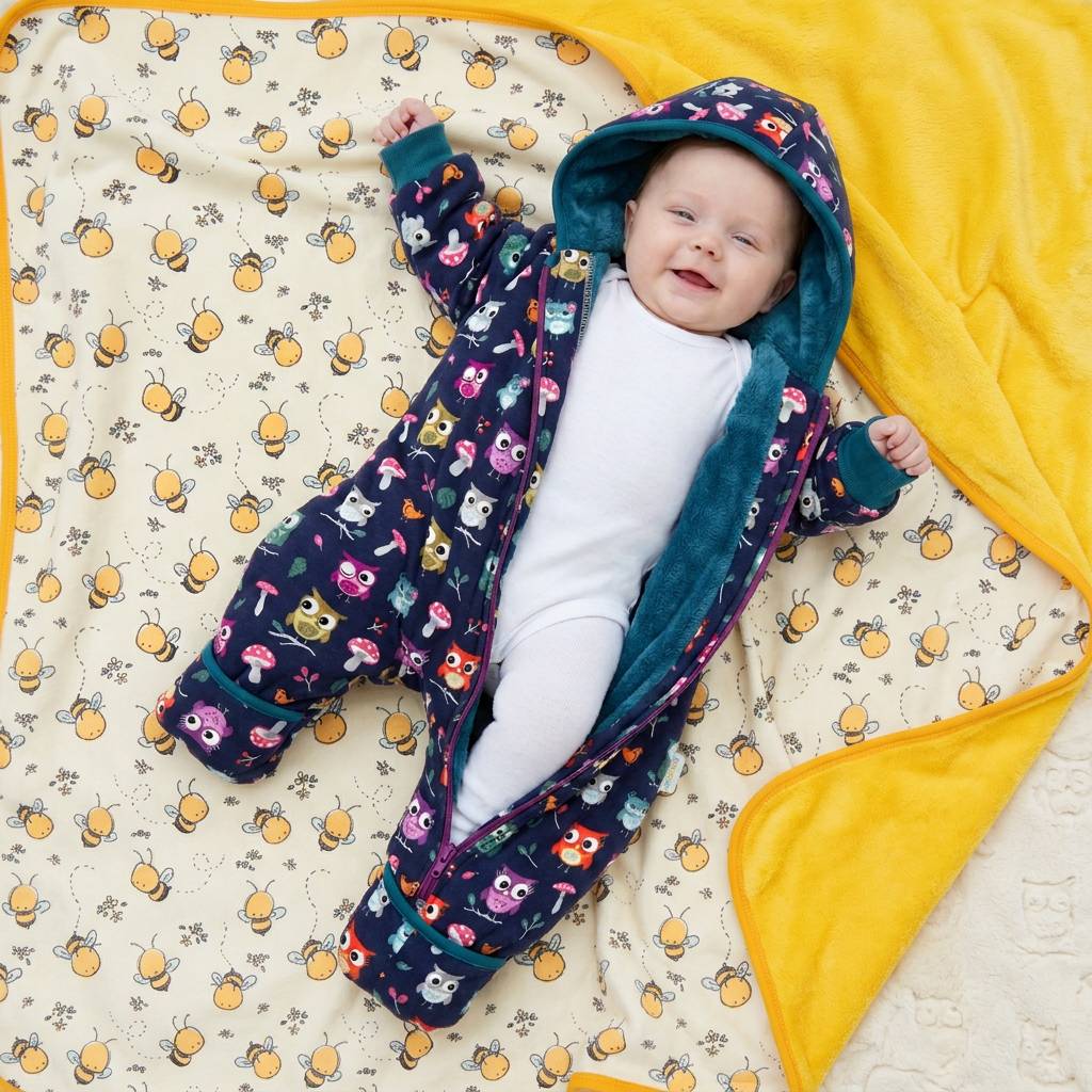 Cozy Fleece Jumpsuit Hootsnight