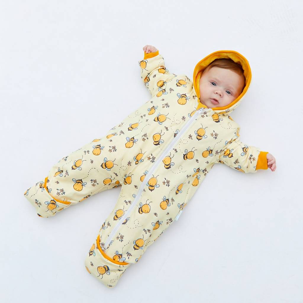 Cosy Fleece Jumpsuit BabyBees