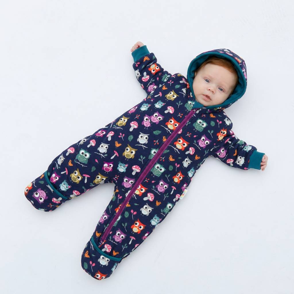 Cozy Fleece Jumpsuit Hootsnight