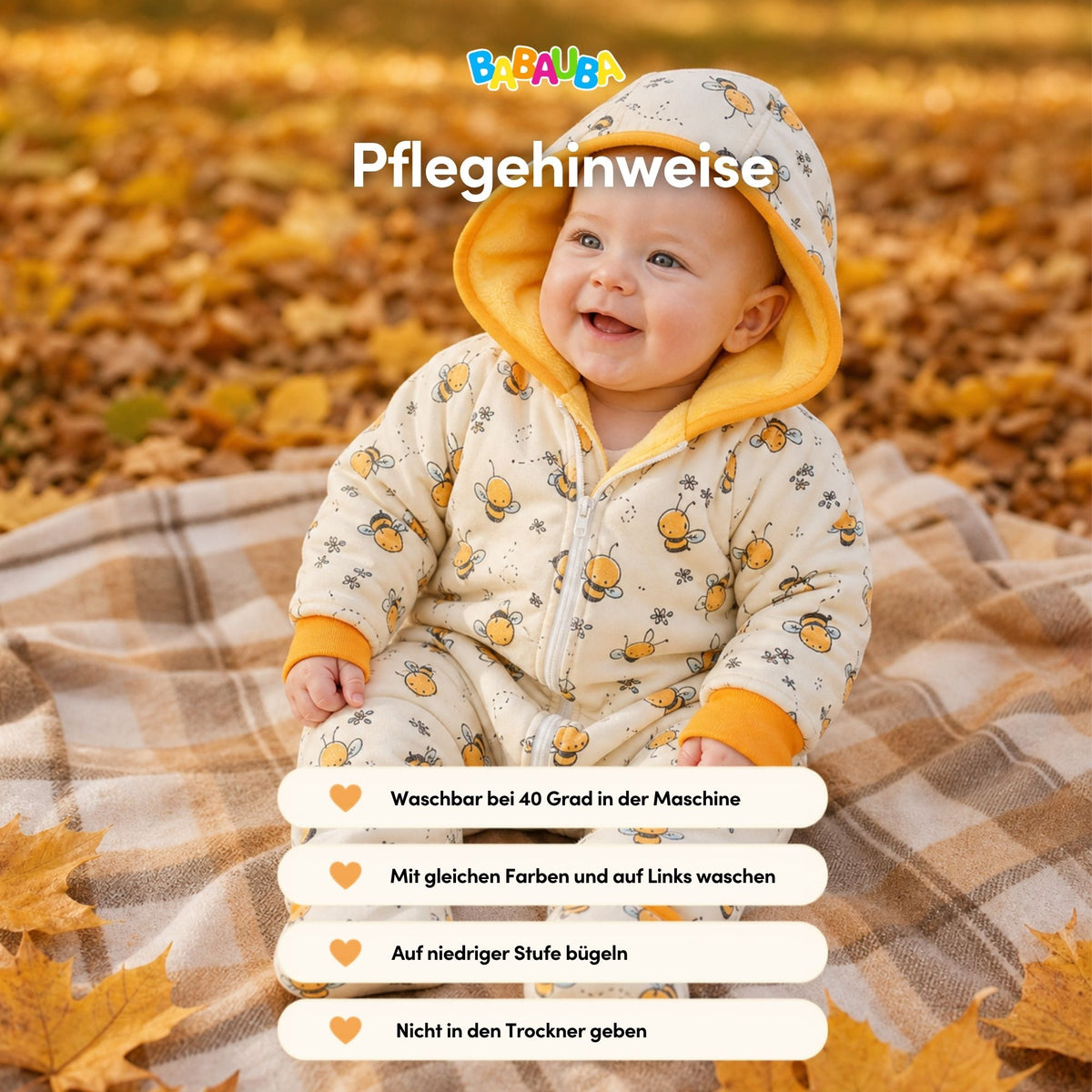 Kuschel-Overall BabyBees