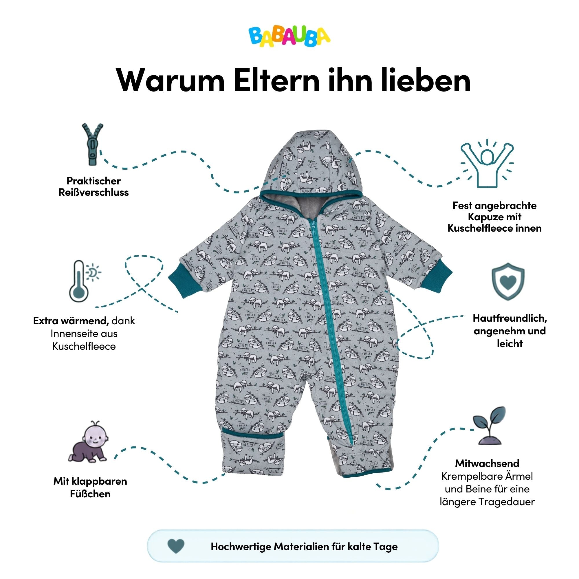 Cozy Fleece Jumpsuit Tiny-Fulltimechiller