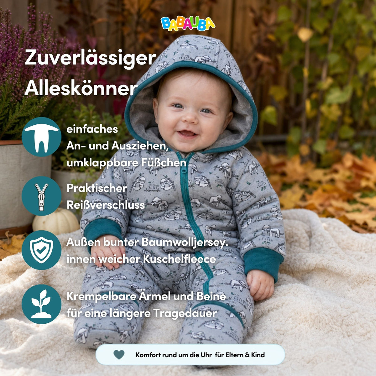 Cozy Fleece Jumpsuit Tiny-Fulltimechiller