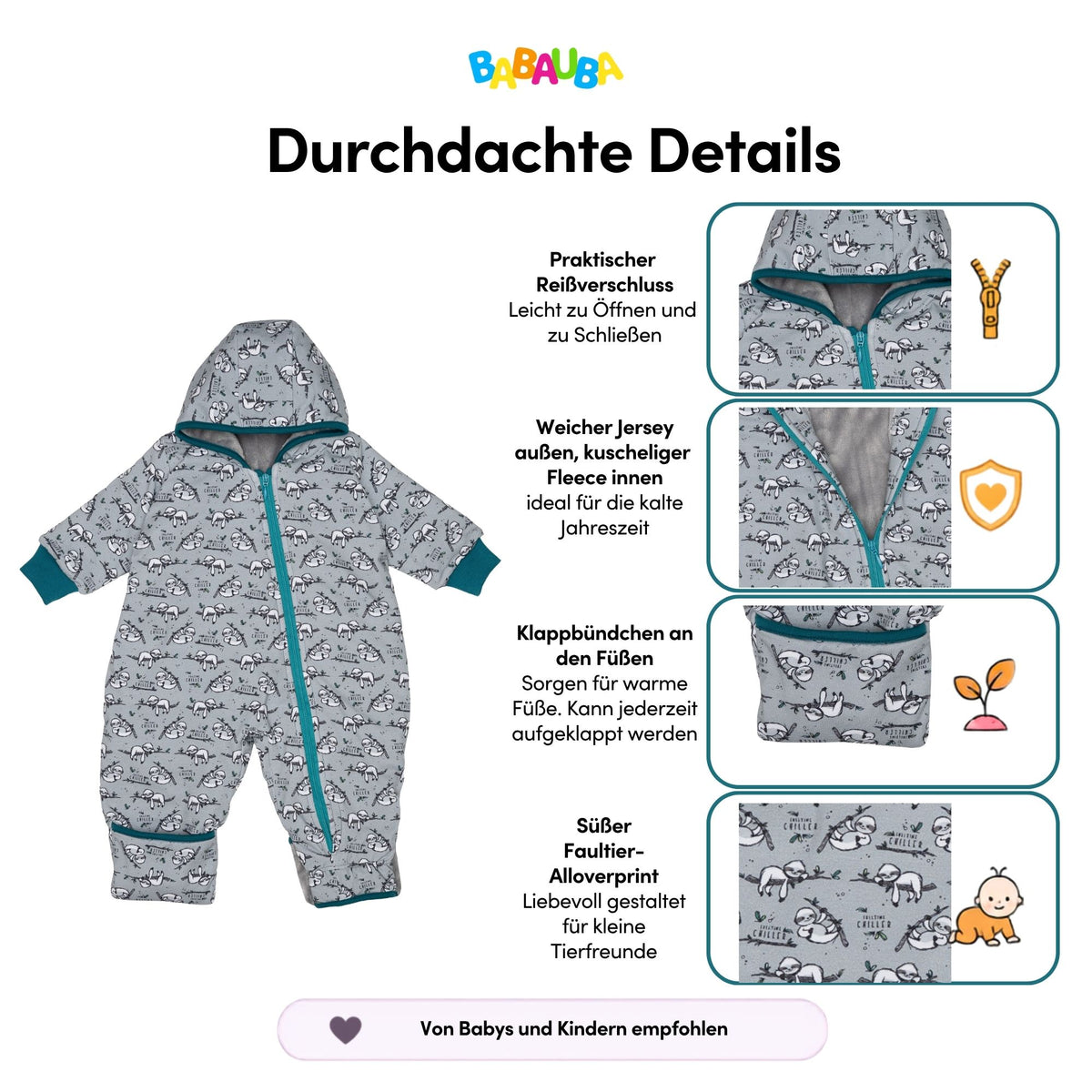 Cozy Fleece Jumpsuit Tiny-Fulltimechiller