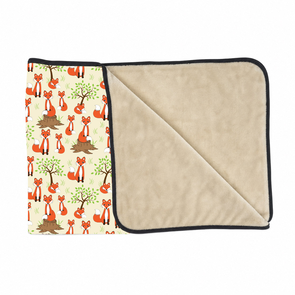 Kuscheldecke im Stil Foxworld