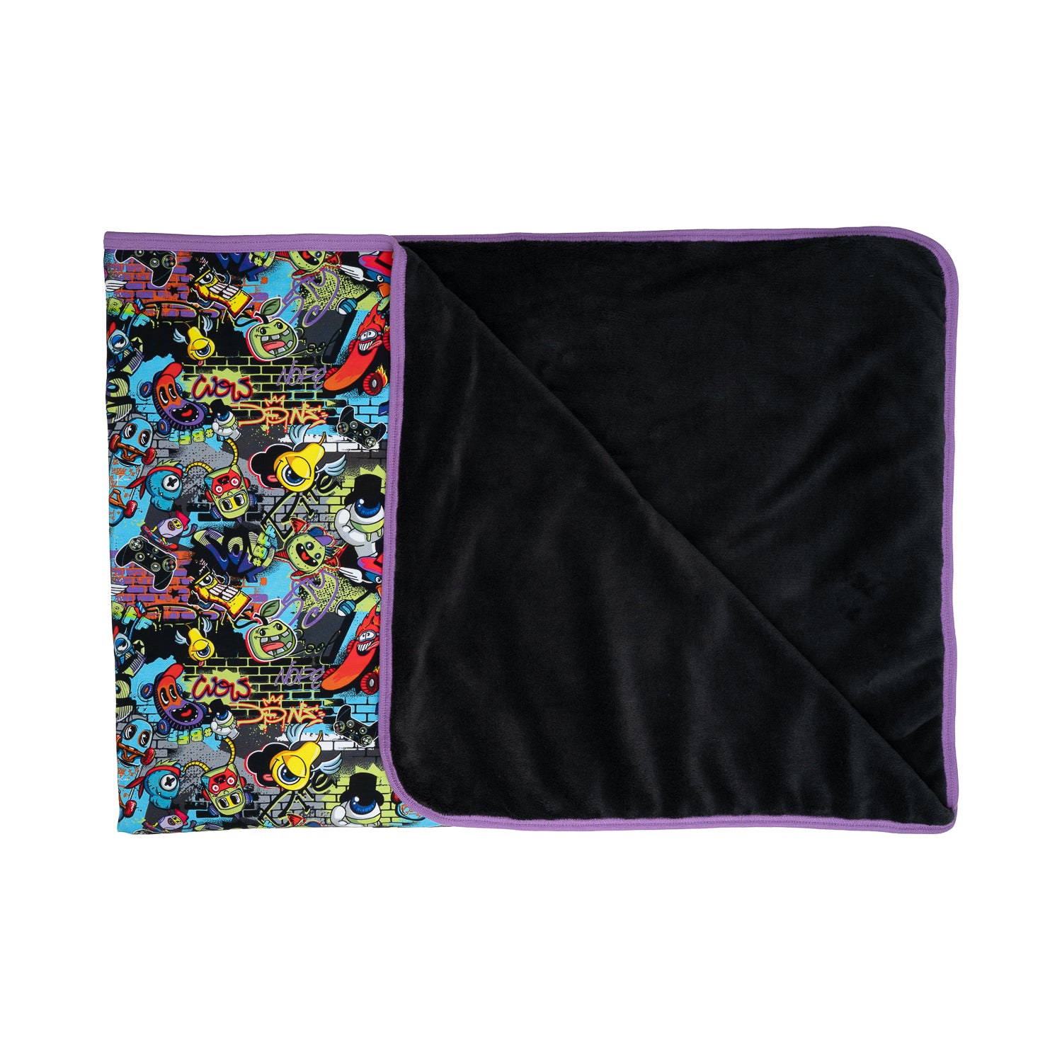 Kuscheldecke SuperXXL im Stil BabaubaCrazyGraffitiMonsters