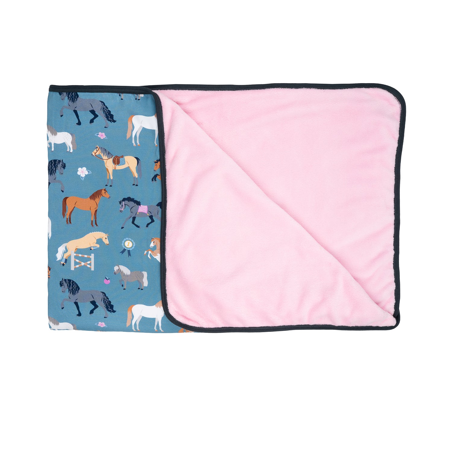 Kuscheldecke SuperXXL im Stil BabaubaDreamyHorses