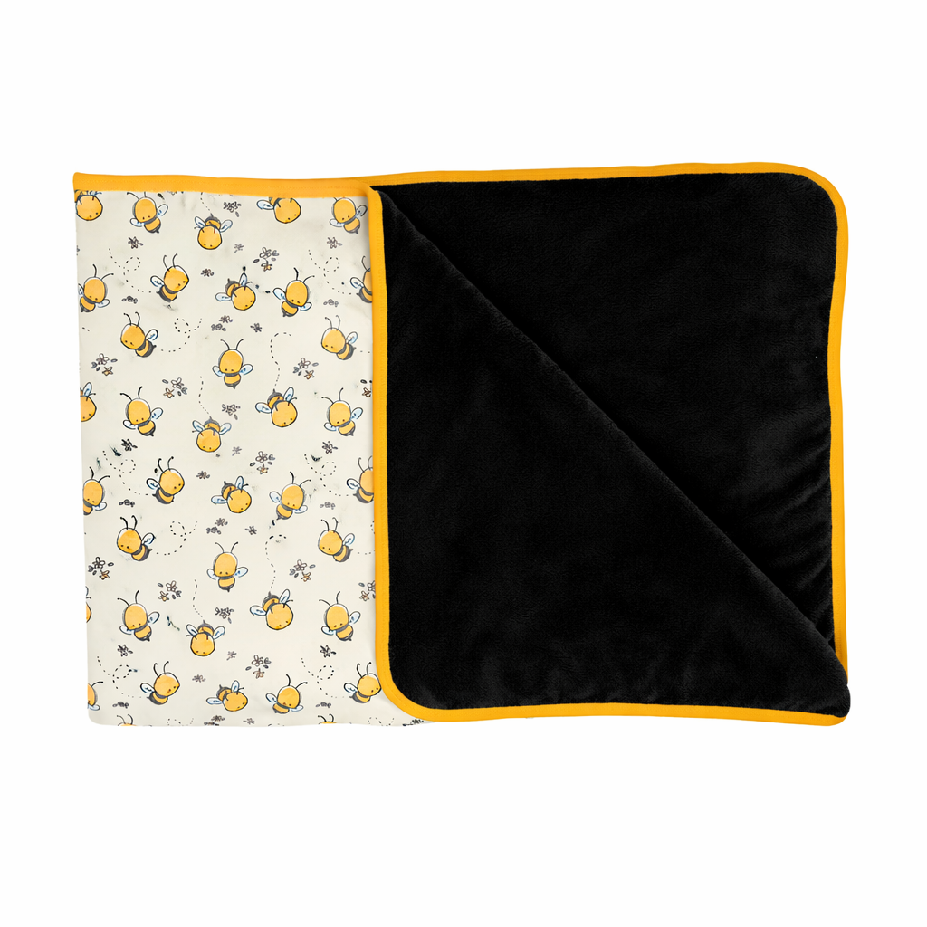Kuscheldecke SuperXXL BabyBees Schwarz