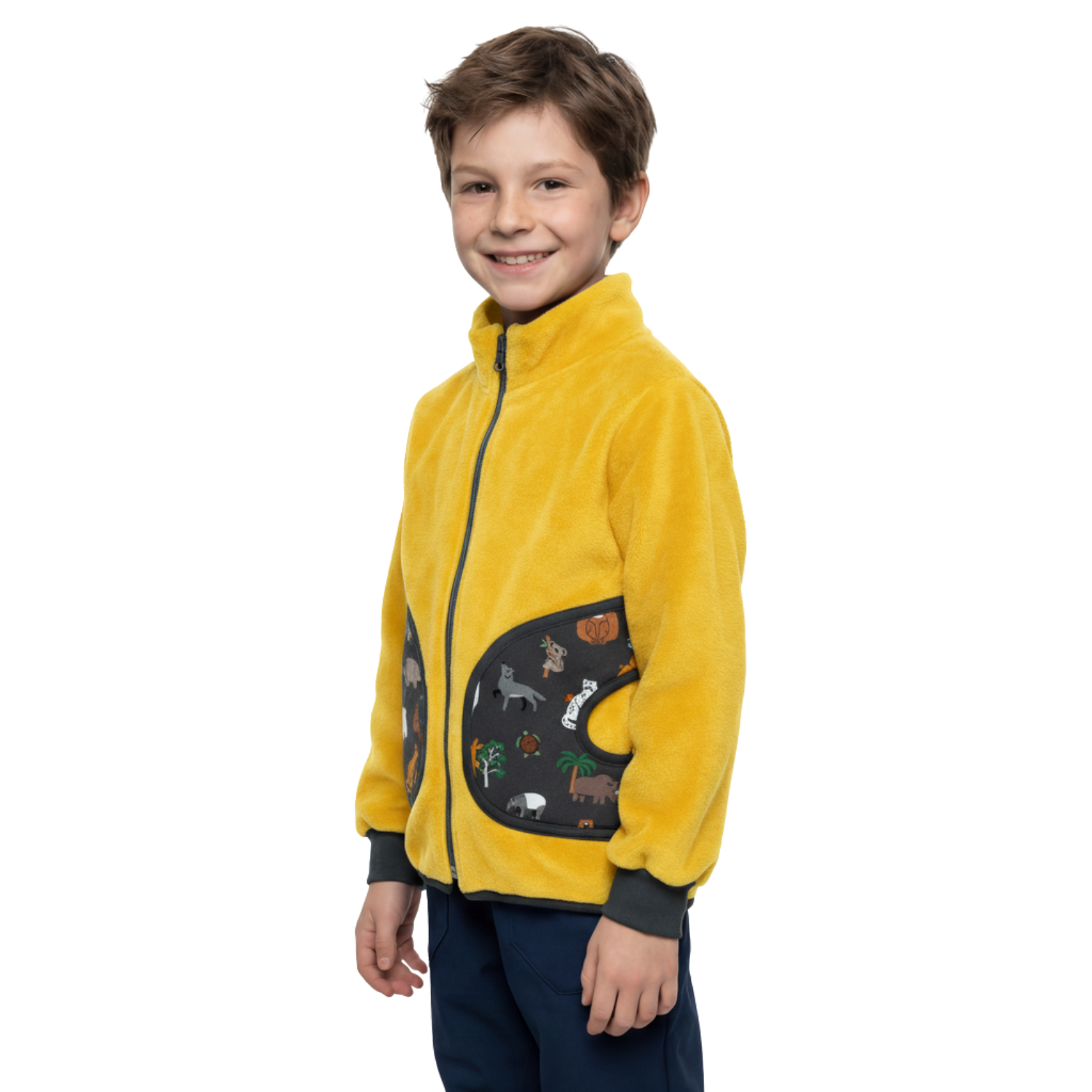 CoolPocket-Fleece Jacket AnimalsOfTheWorld