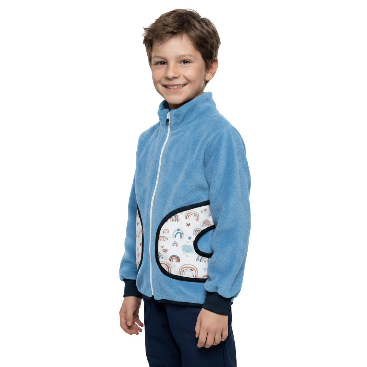 CoolPocket-Fleece Jacket MiniRainbow