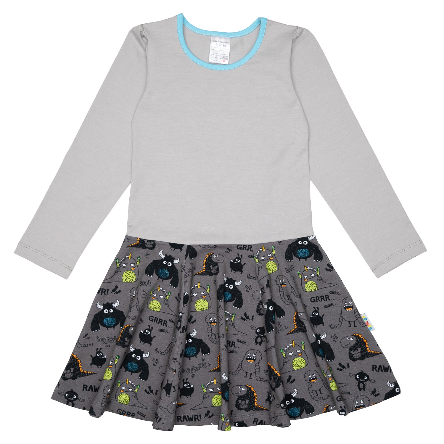 Langarm-Drehkleidchen CoolMonsters
