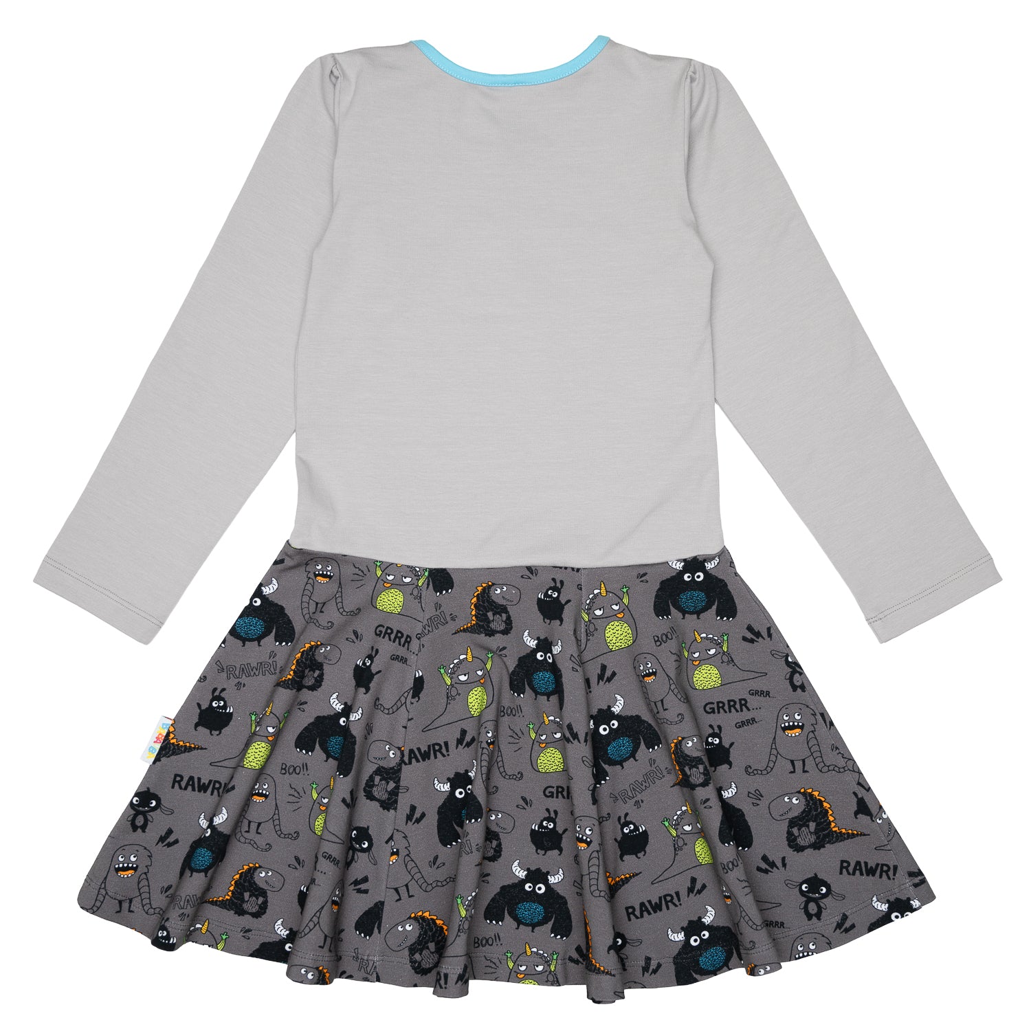 Langarm-Drehkleidchen CoolMonsters