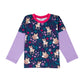 Langarm T-Shirt NightlyForest