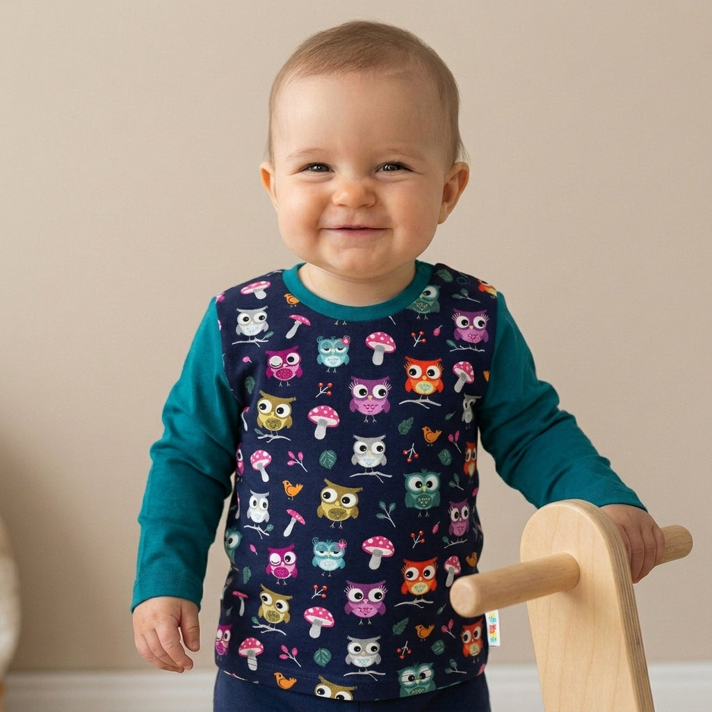 Longsleeve Shirt Hoots-Night