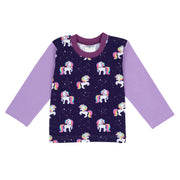 Langarmshirt im Babauba-Stil GalaxyUnicorns