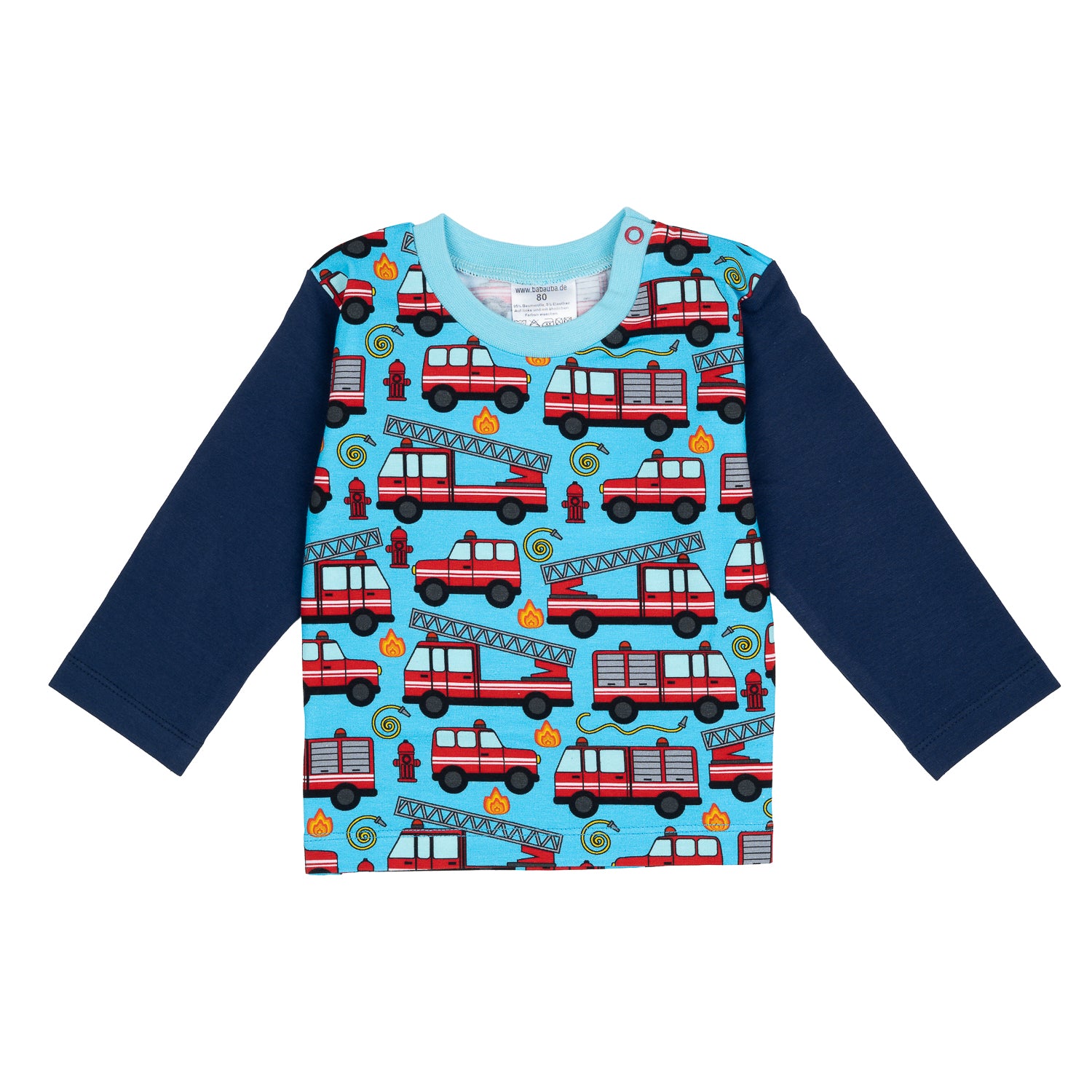 Langarmshirt im Babauba-Stil Firefighter