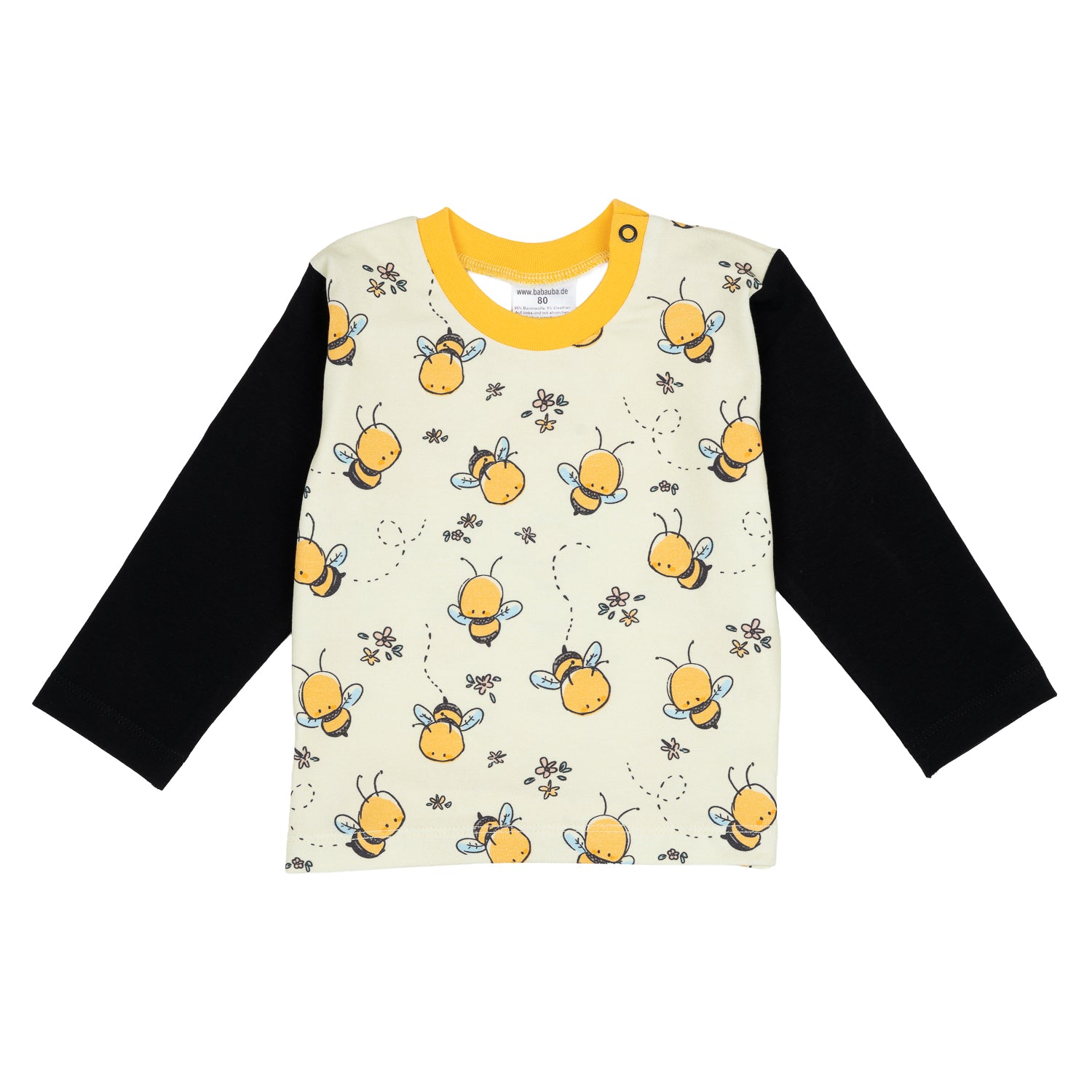 Langarmshirt im Babauba-Stil BabyBees