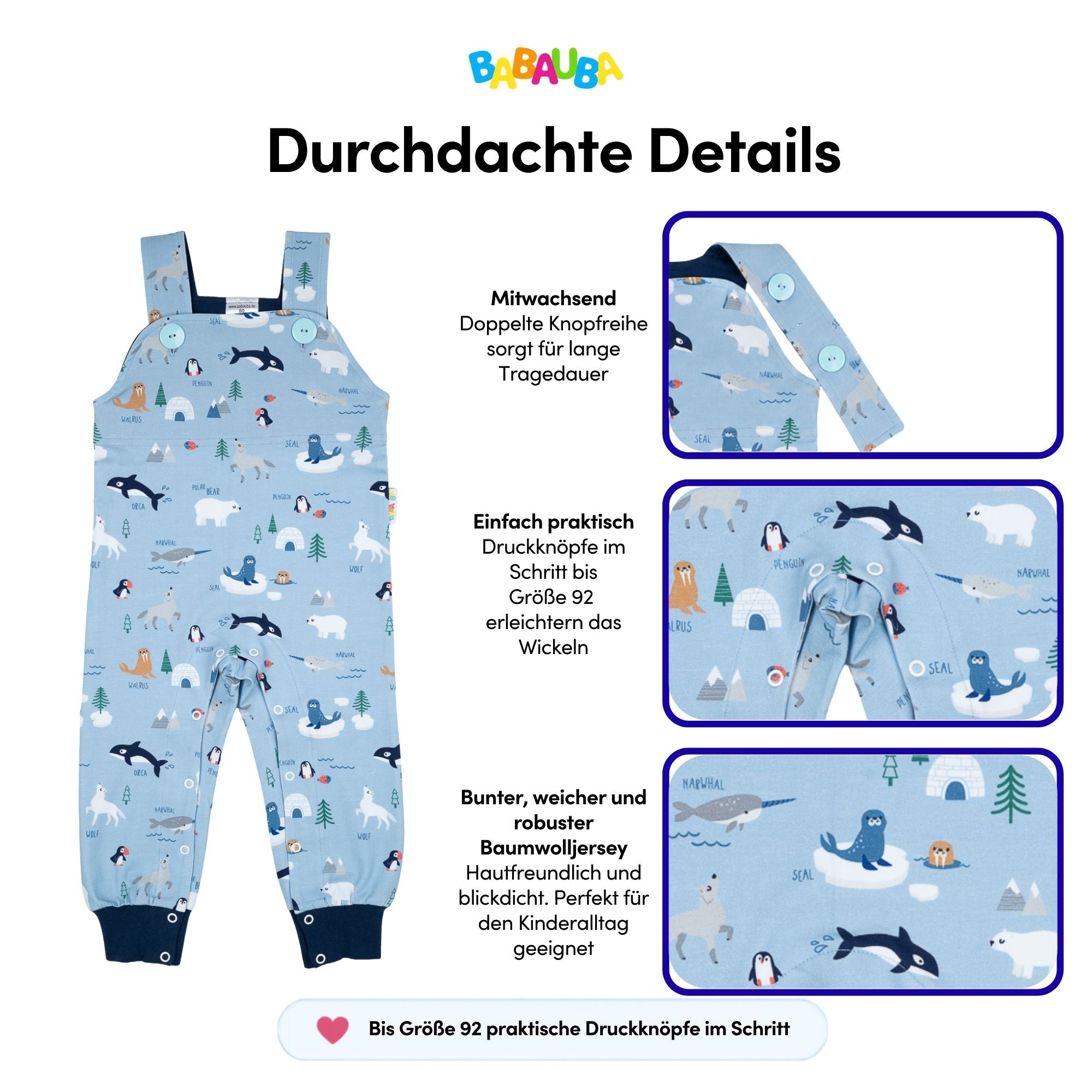 Latzhose ArcticAnimals