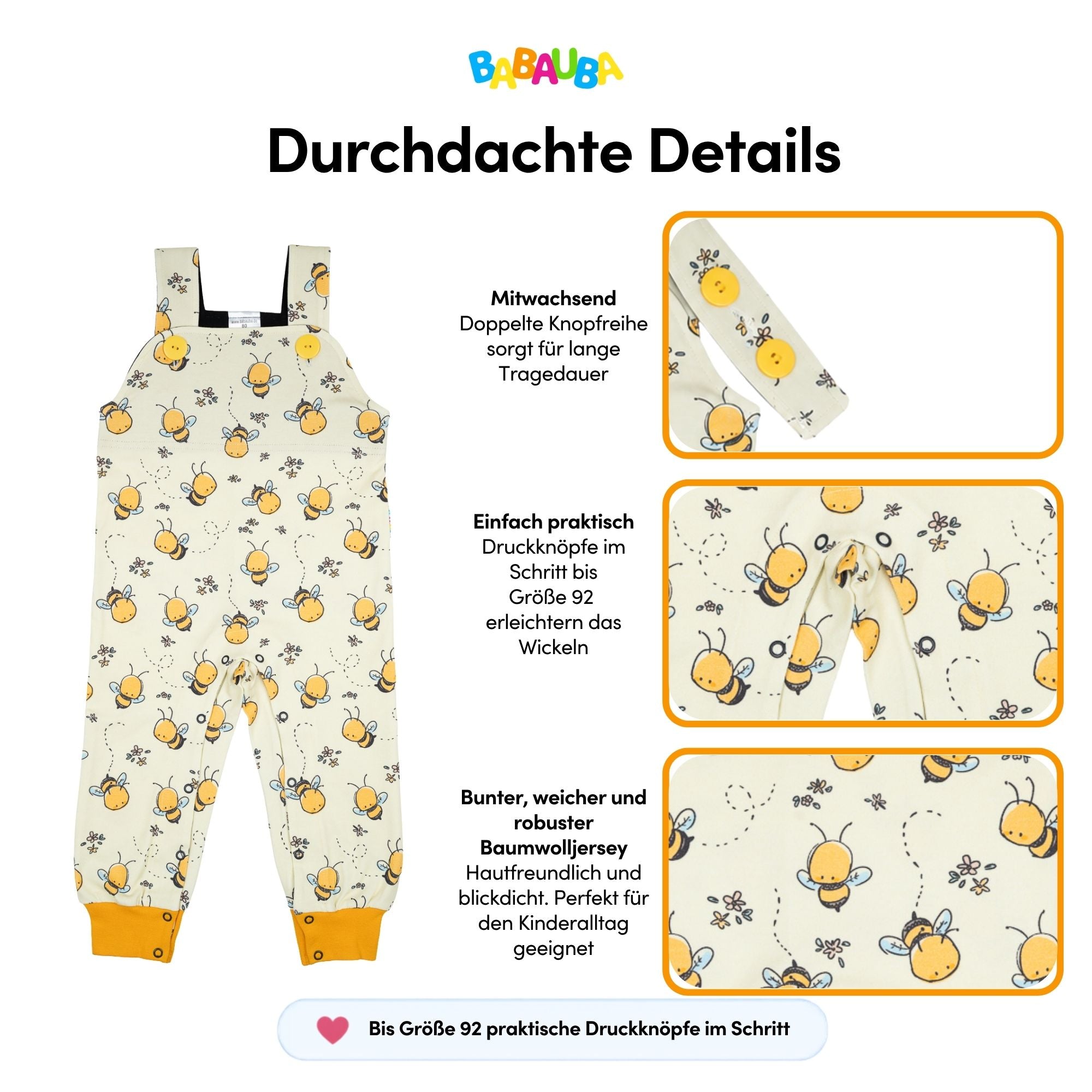 Latzhose BabyBees