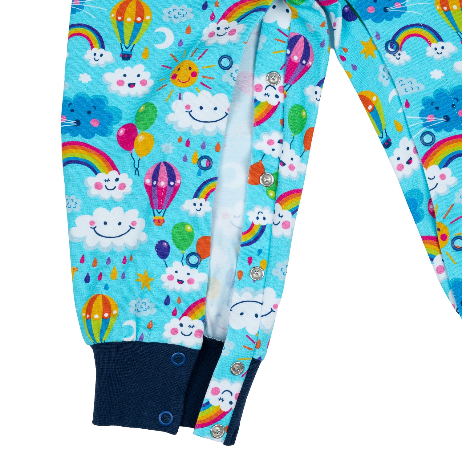 Detailansicht Knopfleiste Latzhose