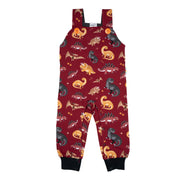 Latzhose im Babauba-Stil BigDinos-Brown