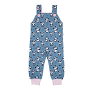 Latzhose im Babauba-Stil GirlyPanda-Grey
