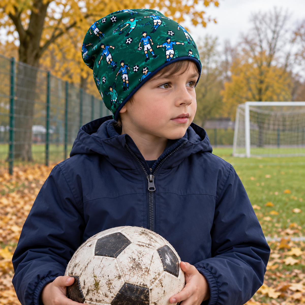 Beanie Soccer-Green