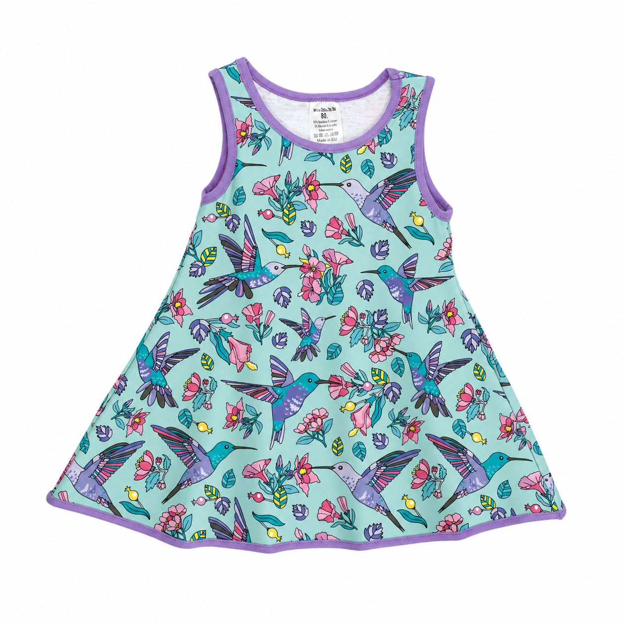 Kinderkleid im Stil Hummingbirds