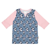 LovelyGirl-Shirt GirlyPanda-Grey