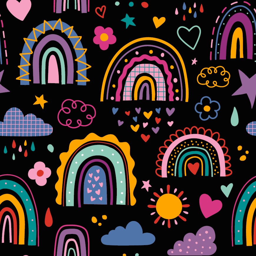 LovelyRainbows-Black