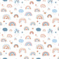 Babauba Grafik Motiv MiniRainbows