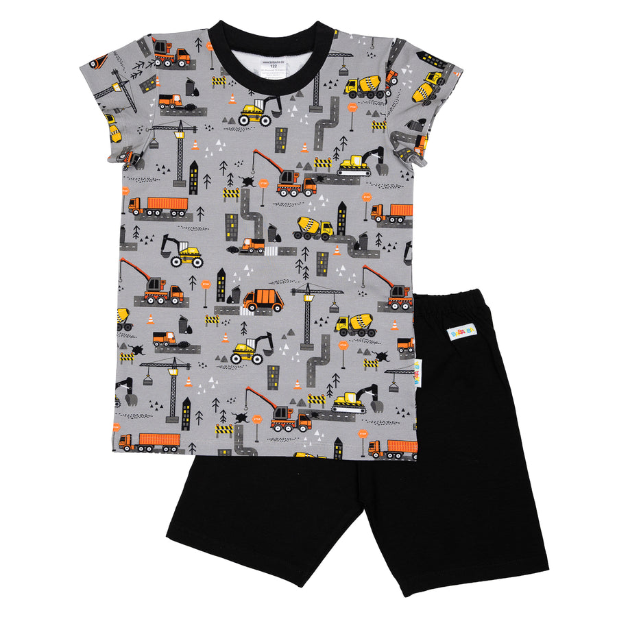 Pyjama-Set Shortstyle ConstructionWorld