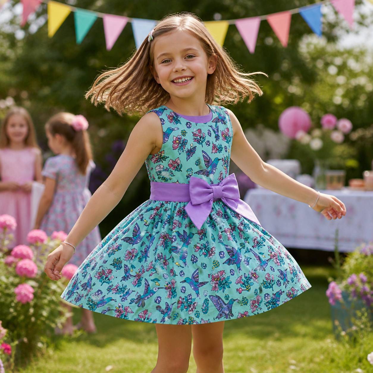 PrincessDress im Stil Hummingbirds
