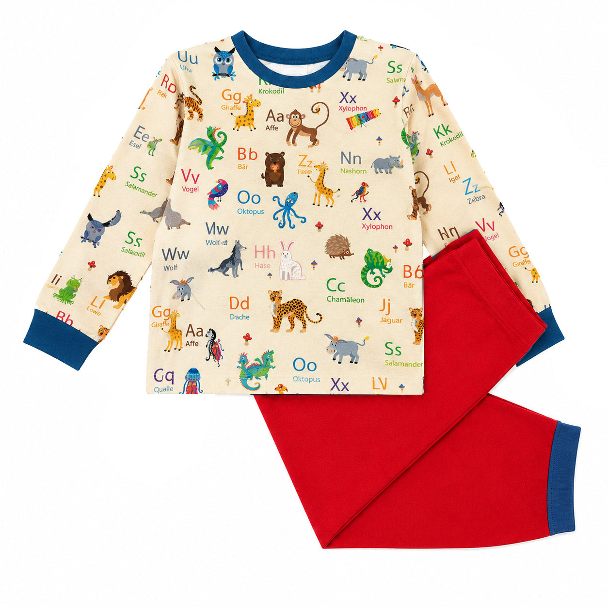 Pyjama-Set Alphabet