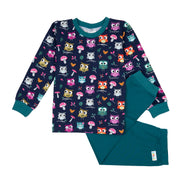 2-teiliges Pyjamaset im Babauba-Stil Hoots-Night