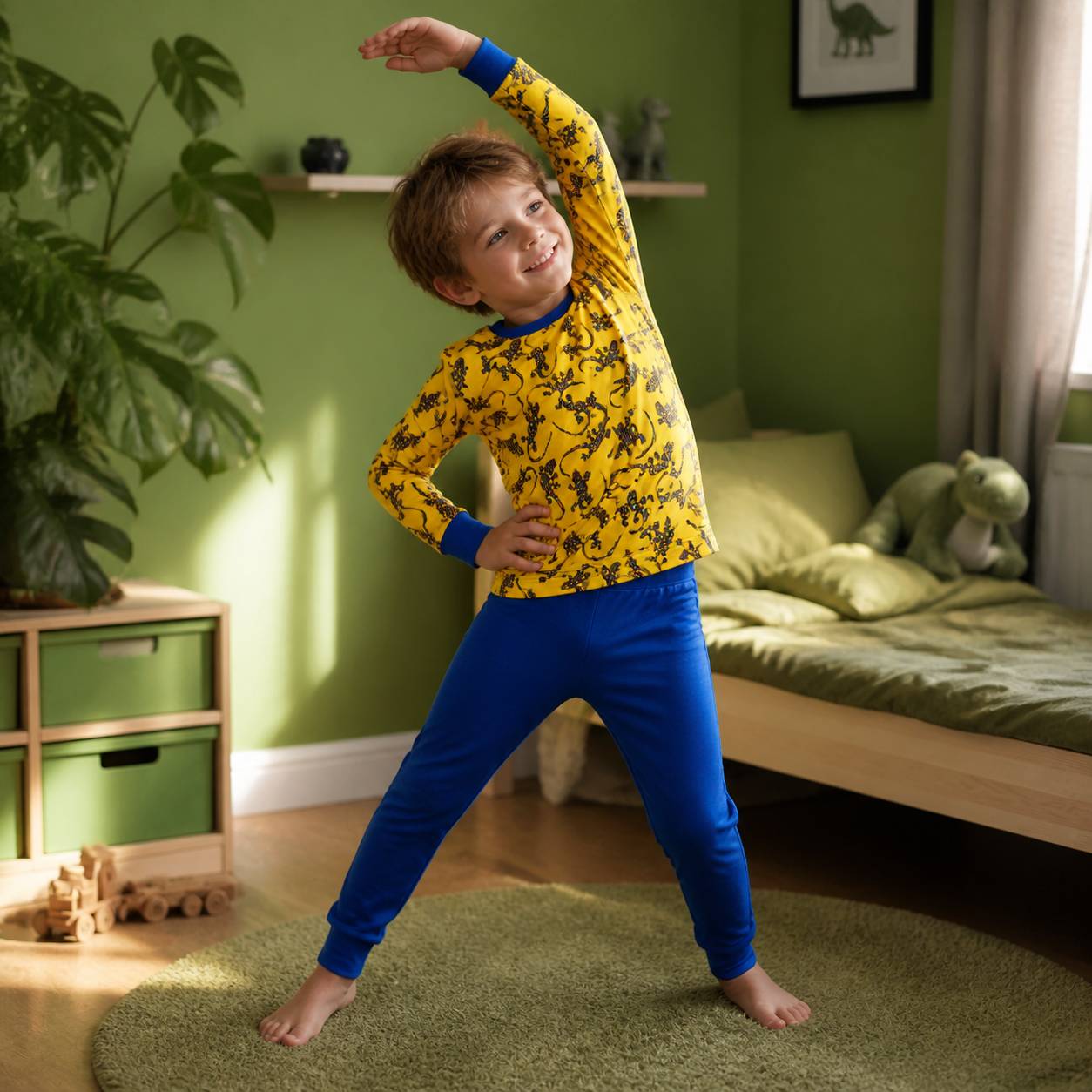 Pyjama-Set im Stil Salamander