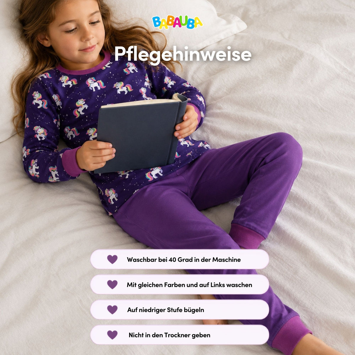 Pyjama-Set LovelyRainbows-Black