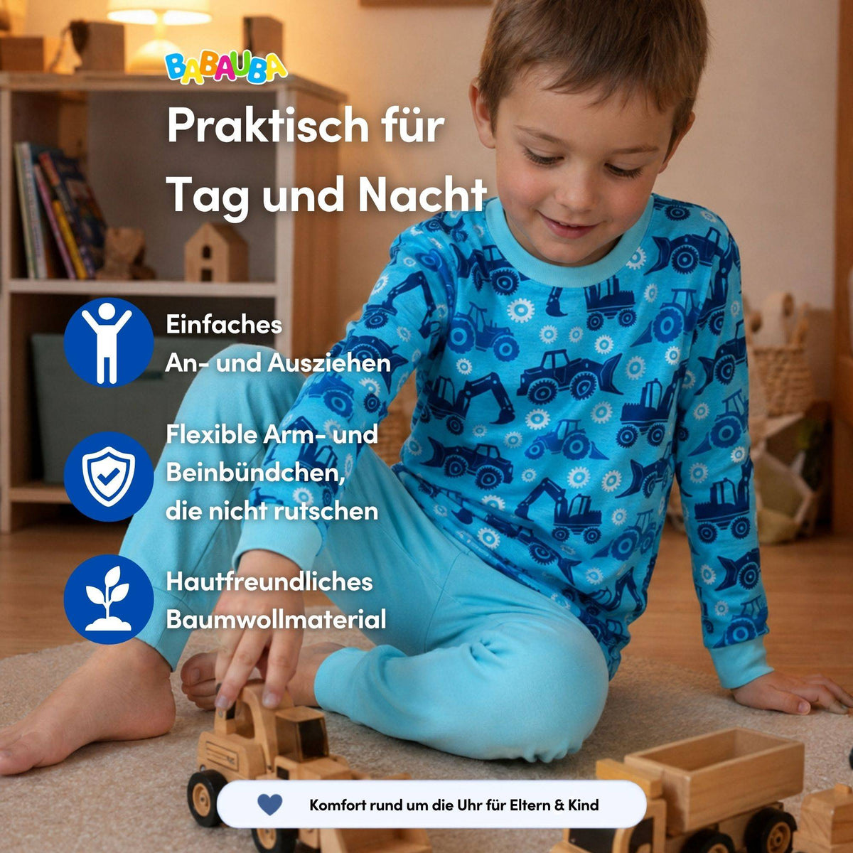Pyjama-Set TractorsAndGears
