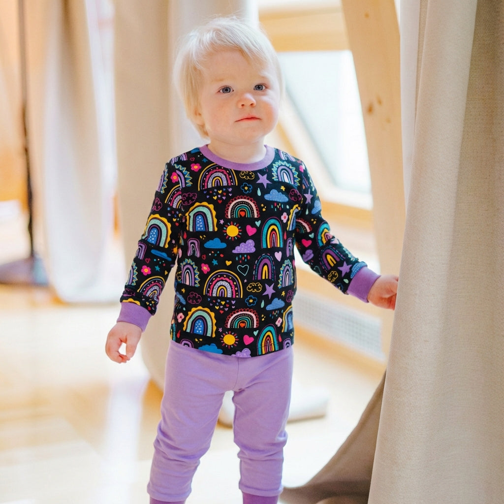 Pyjama-Set LovelyRainbows-Black