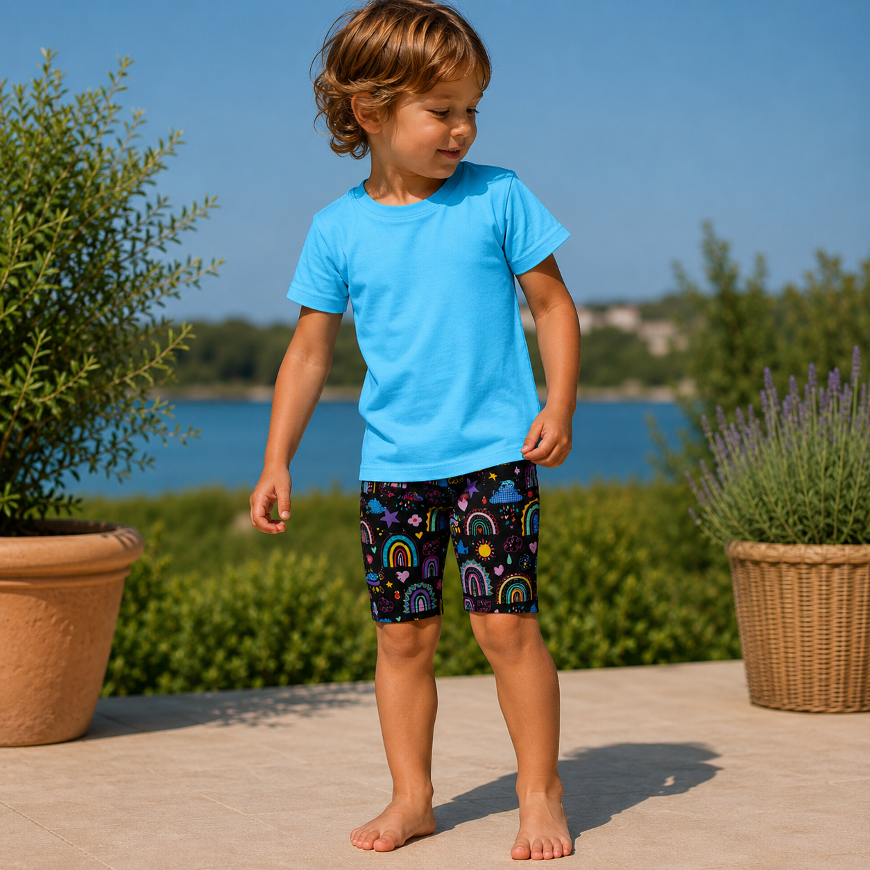Radlerhose LovelyRainbows-Black