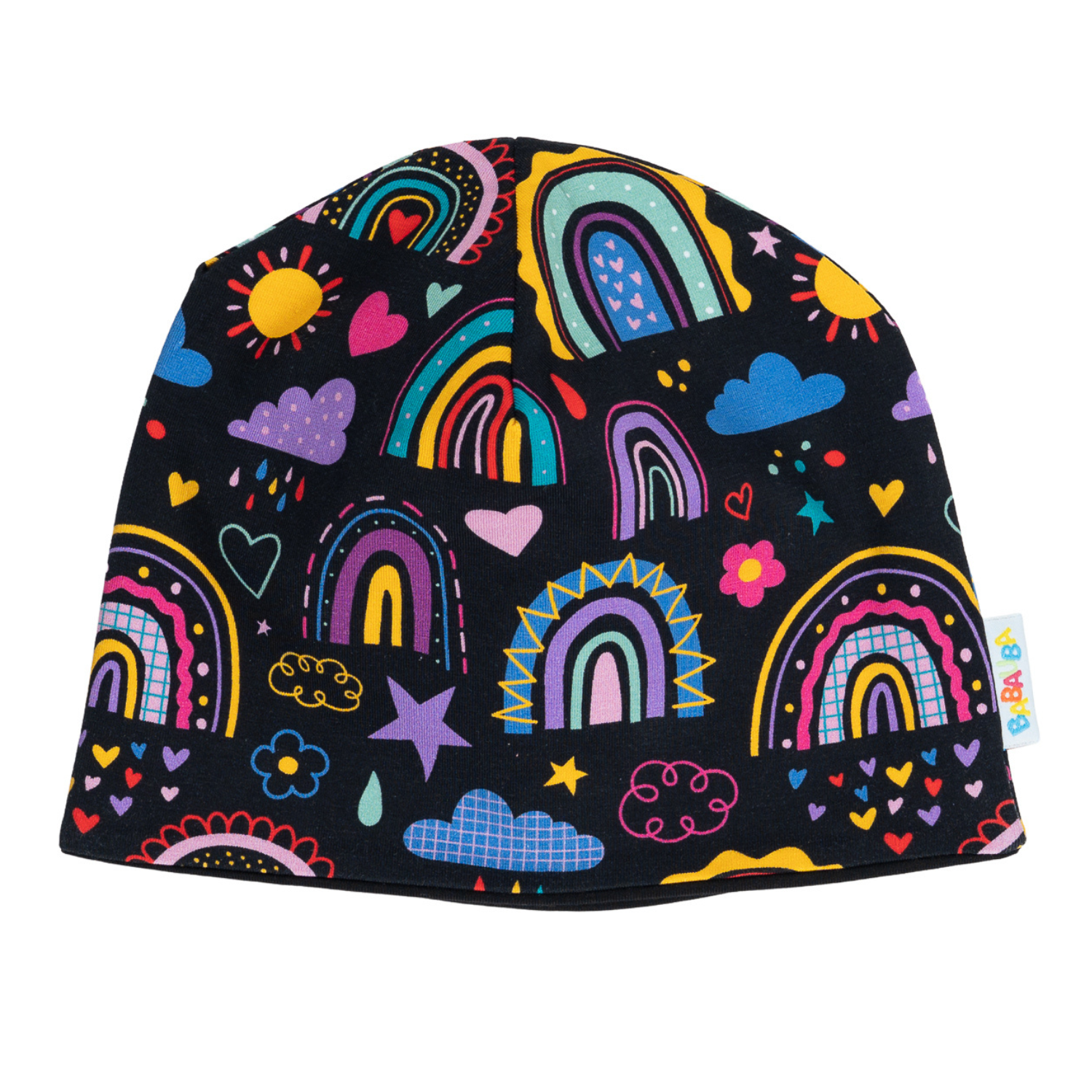 Beanie LovelyRainbows-Black