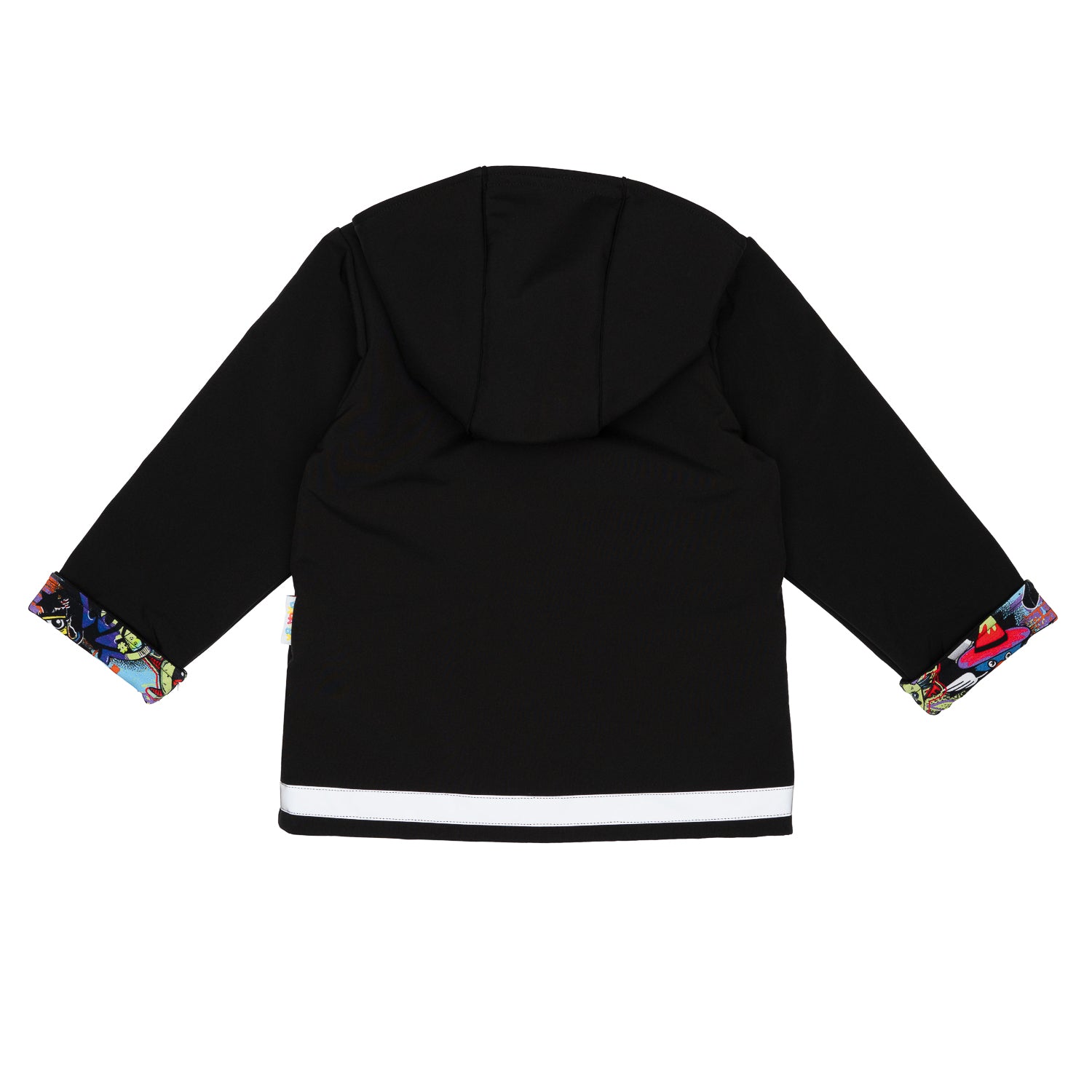 Softshelljacke Rückseite im Babauba-Stil