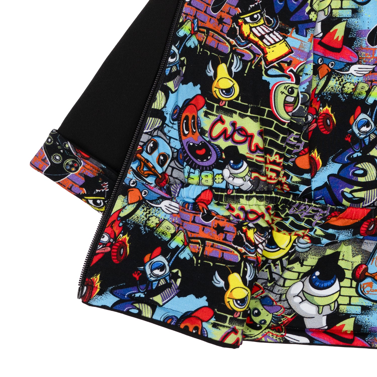 Softshelljacke im bunten Babauba-Design