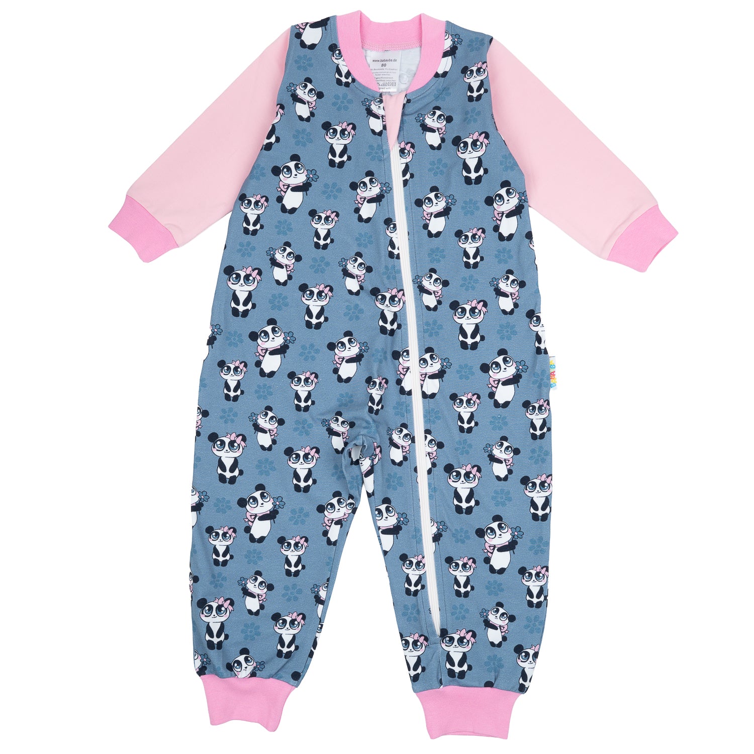 Schlafi im Babauba-Stil GirlyPanda-Grey