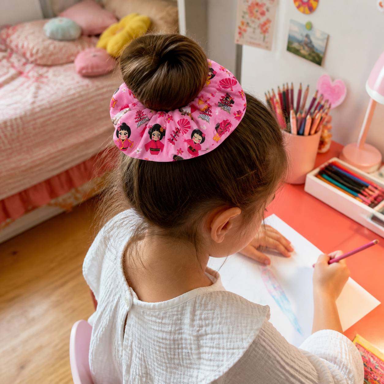 Scrunchie im Stil MissKyoto