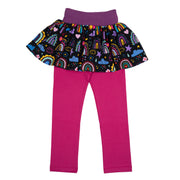 SkinnyPantsRöckchen im Babauba-Stil LovelyRainbows-Black